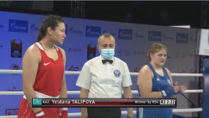 Бокс: Елдана Тәліпова Бангкоктаға Азия чемпионатында қарсылассыз қалды