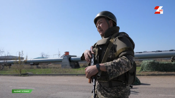 Әскерилер заманауи ұрыс жүргізудің әдіс-тәсілдерін меңгеріп жатыр