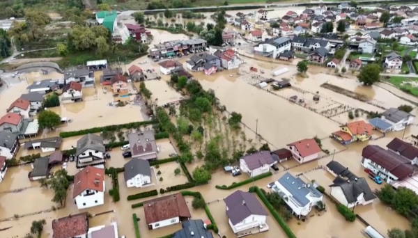 21 человек погиб в результате наводнений в Боснии и Герцеговине