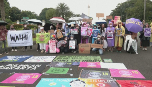 Экоактивисты прошлись маршем по улицам Джакарты