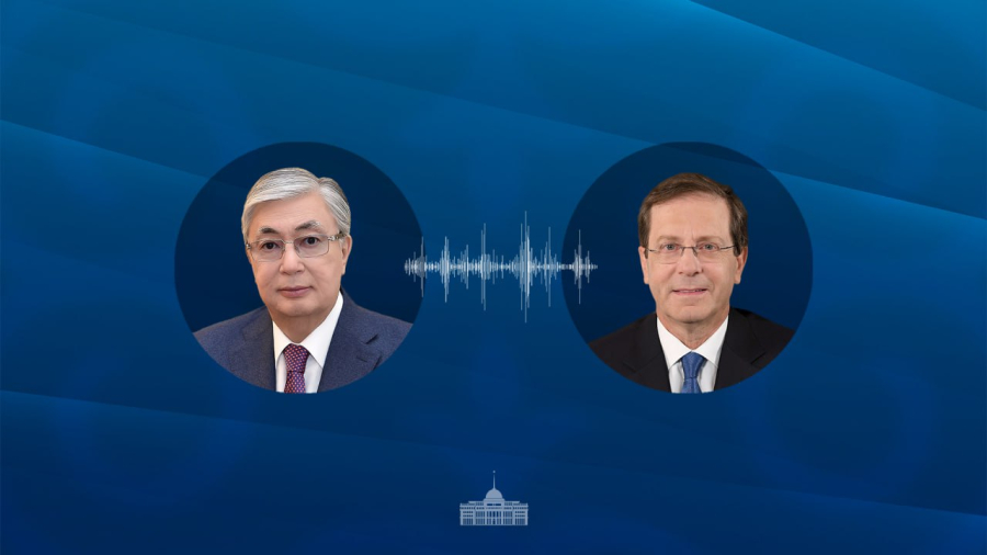Қ.Тоқаев Израиль Мемлекетінің Президенті Ицхак Герцогпен телефон арқылы сөйлесті