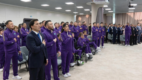 Сборная Казахстана отправилась на Азиатские параигры
