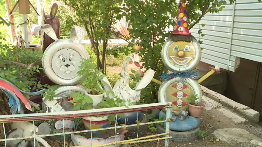 Карагандинцы преображают свои дворы и подъезды