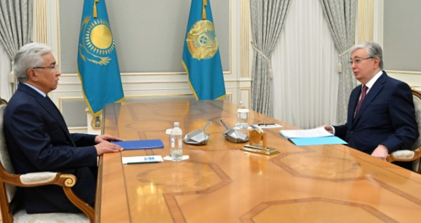 Касым-Жомарт Токаев принял Генсекретаря ОДКБ Имангали Тасмагамбетова