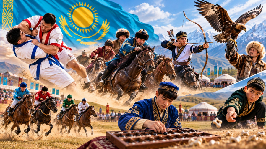 Көшпенділер мұрасы – әлемдік аренада: Қазақстанның ұлттық спорттағы тарихи жеңістері