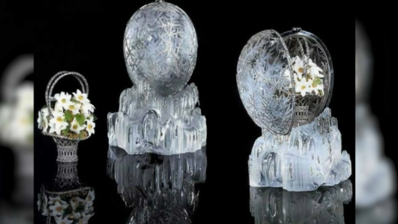 «Зимнее яйцо» Фаберже продадут на аукционе