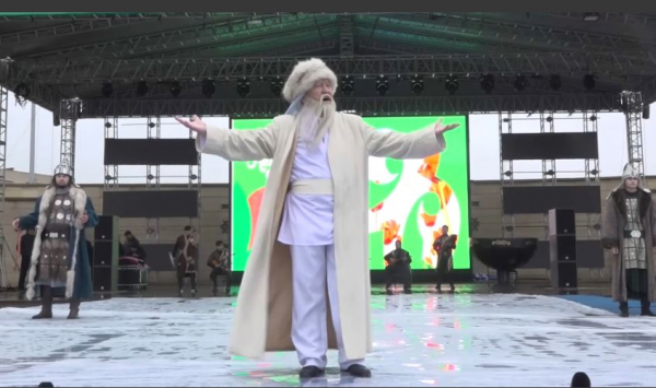 700 человек приняли участие в праздничном караване в Талдыкоргане