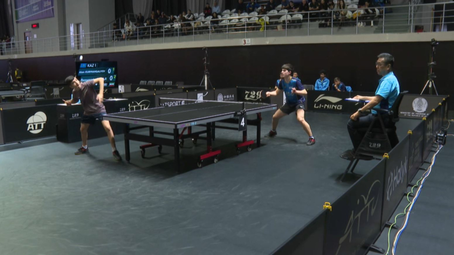 ЧМ по настольному теннису: Казахстан готовит сборную к домашнему триумфу
