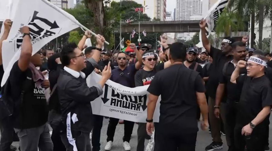 Антиправительственные протесты в Малайзии. LIVE