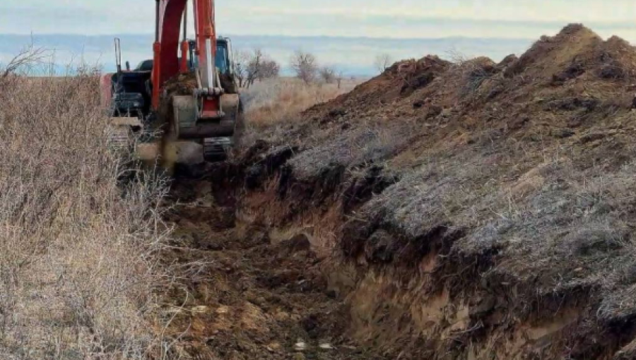Оросительный канал восстанавливают в Жамбылской области