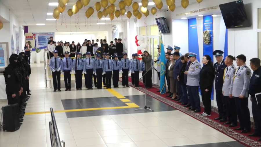 Класс «Жас сақшы» открыли в Уральске