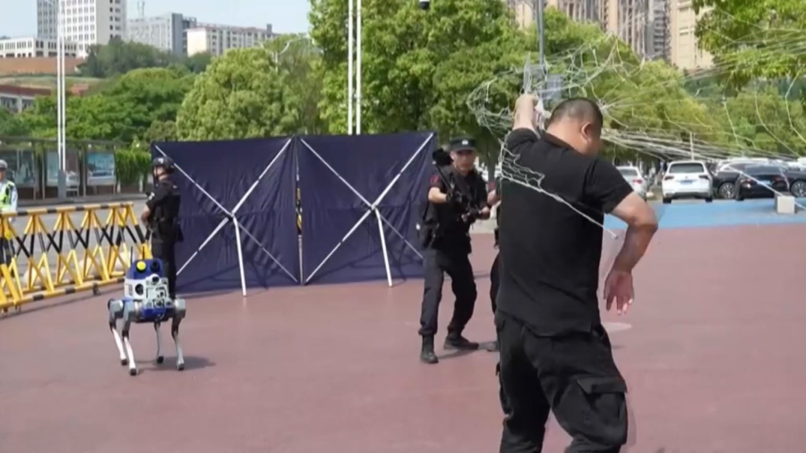 Қытайда роботтар полицияға көмектесіп жүр