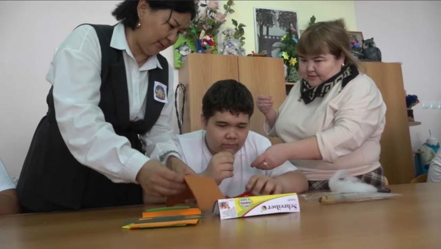 Оралда ерекше қажеттіліктері бар балалар кәсіптік білім ала алады