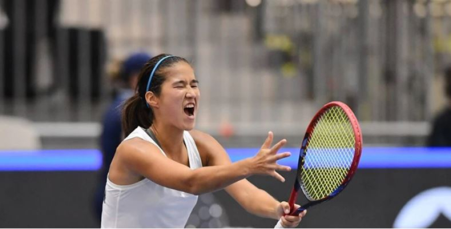 Жібек Құламбаева Германиядағы турнирдің жұптық сынында жартылай финалға өтті