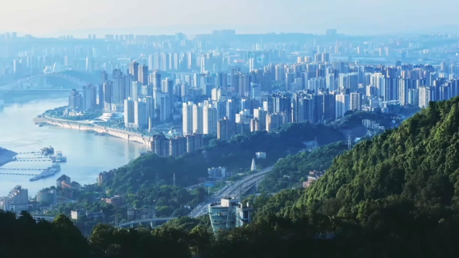 Қытайда тау үстіндегі ерекше қала бар