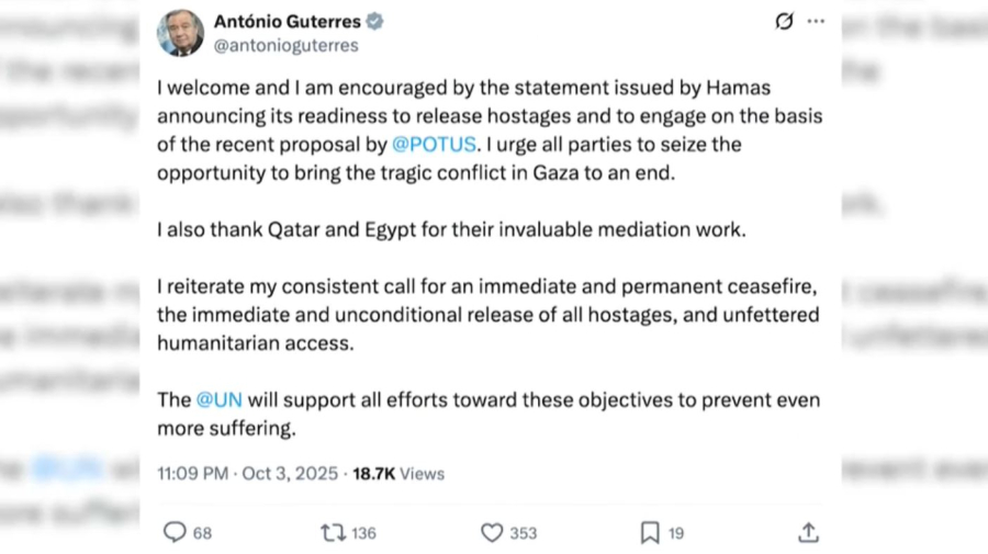 Реакция мировых лидеров на ответ ХАМАС