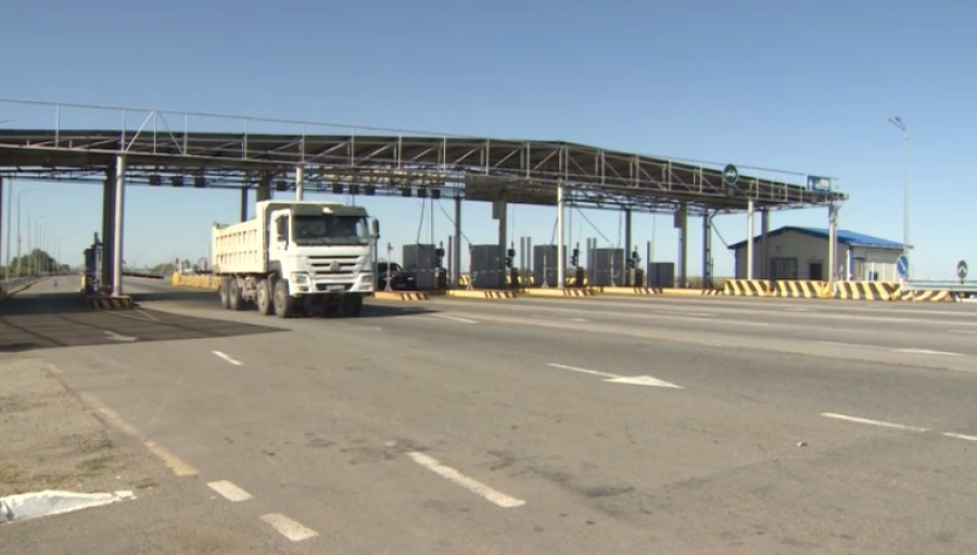 Участок трассы «Шу – Бурылбайтал» сделали платным