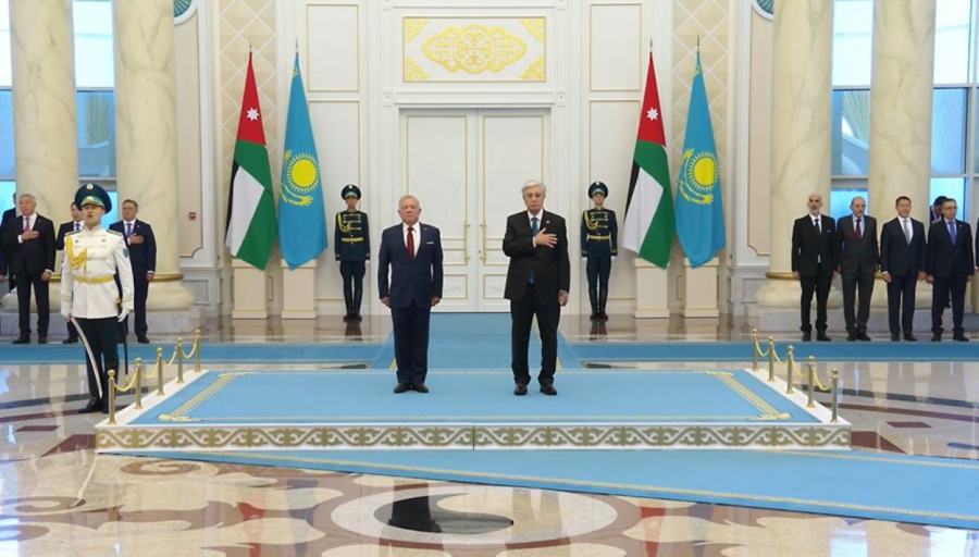 Ақордада Король ІІ Абдалланы салтанатпен қарсы алу рәсімі өтті