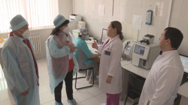 Члены штаба НПК выслушали предложения медработников Конаева