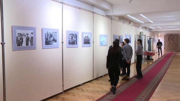 С. Нұрмағамбетовтың еш жерде жарияланбаған суреті Алматыда көрмеге қойылды