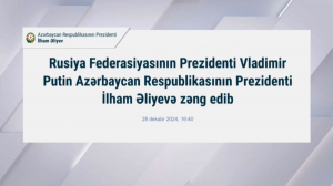 В. Путин мен И. Әлиев телефон арқылы сөйлесті