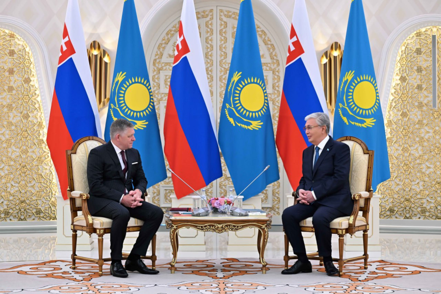 Касым-Жомарт Токаев провел переговоры с Премьер-министром Словакии