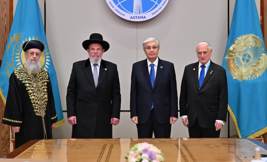 Қ. Тоқаев иудаизм ұйымының өкілдерімен кездесті