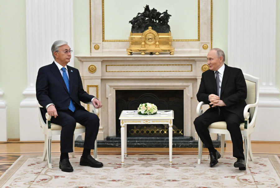 В Кремле состоялась неформальная встреча К.Токаева с Президентом России