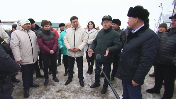 Члены предвыборного штаба партии Amanat прибыли в СКО