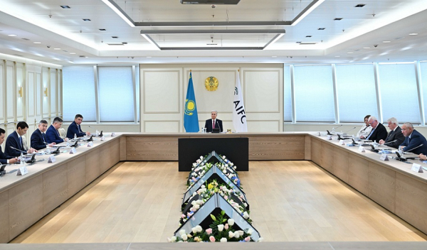 Президент провел заседание Совета по управлению МФЦА