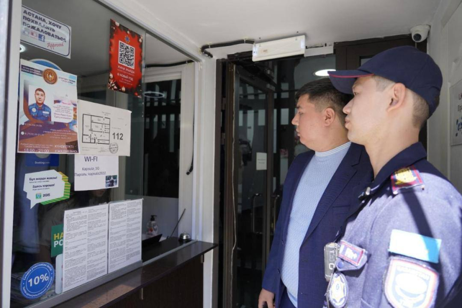 Рейд по пожарной безопасности провели в столичных гостиницах и хостелах