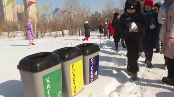 Экоквест для школьников провели в Астане