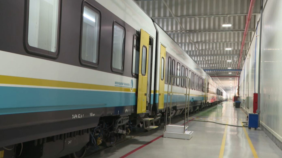 Жаңа пойыз вагондары қолданысқа беріледі