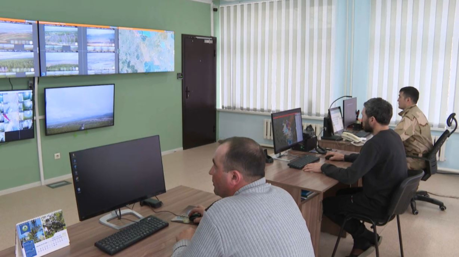 Ақмола облысында өртті ерте анықтайтын 20 камера орнатылды