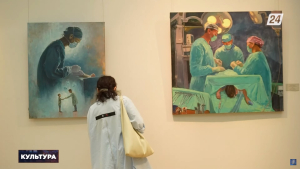 Медицинским работникам посвятили выставку в музее искусств имени Кастеева | Культура
