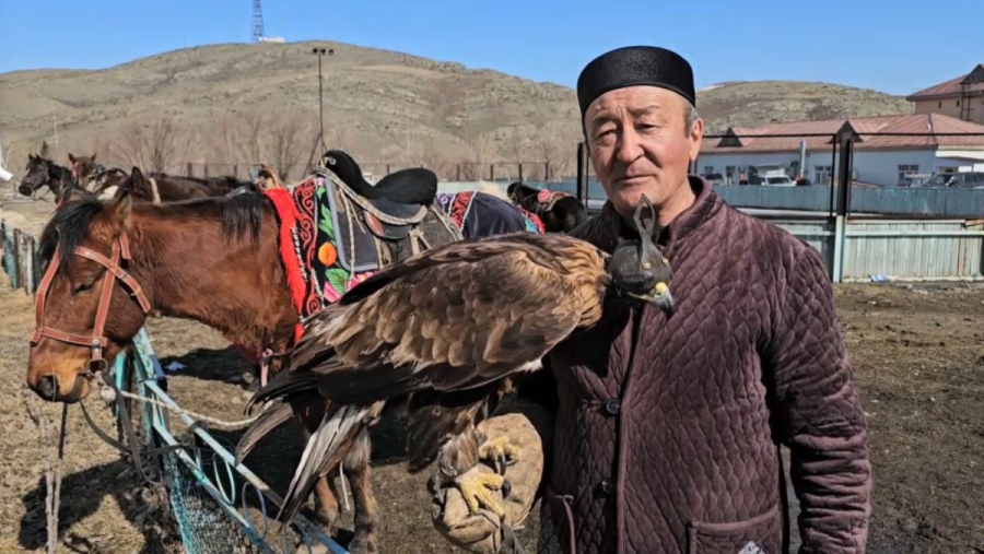 Аул беркутчи в ВКО привлекает туристов со всего мира