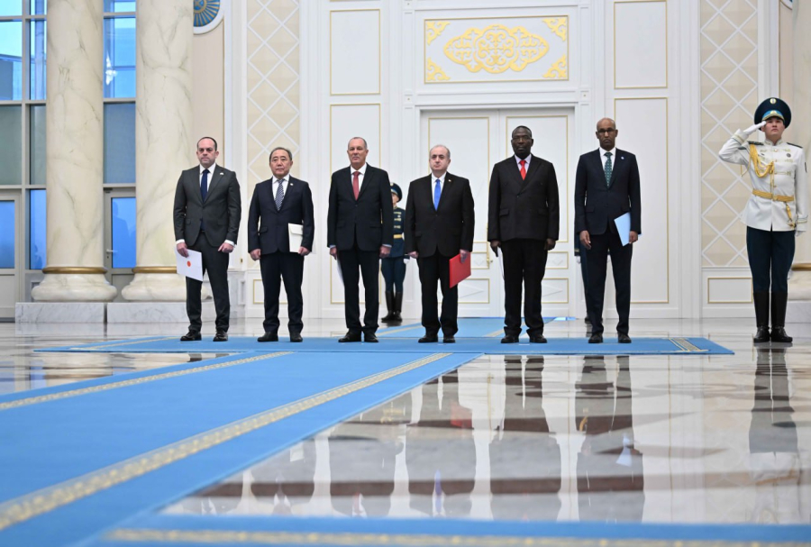 Президент принял верительные грамоты послов ряда государств