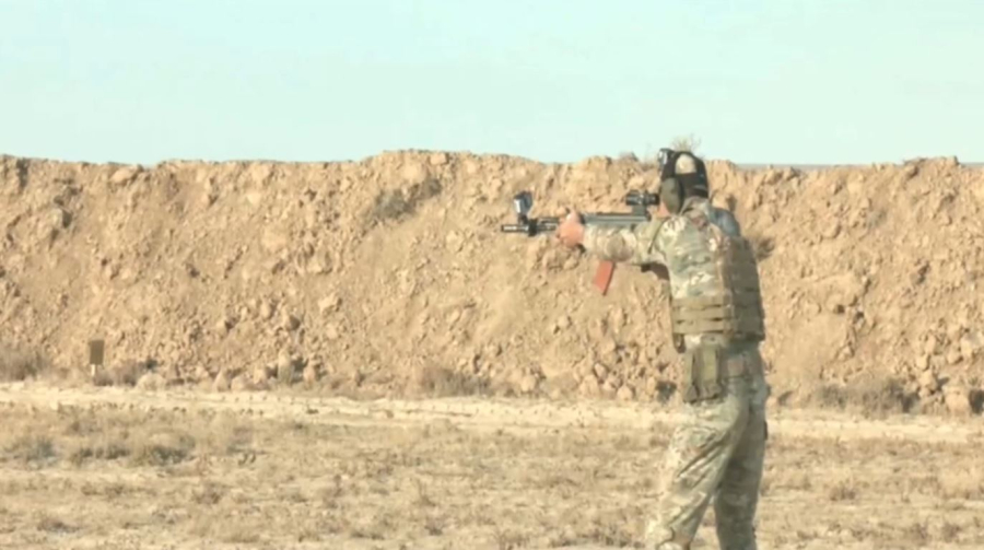 Масштабные военные учения проходят на западе Казахстана