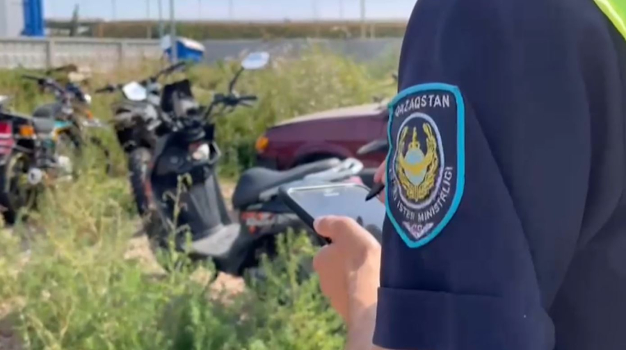 Больше 200 мопедов отправили на штрафстоянку в Костанайской области