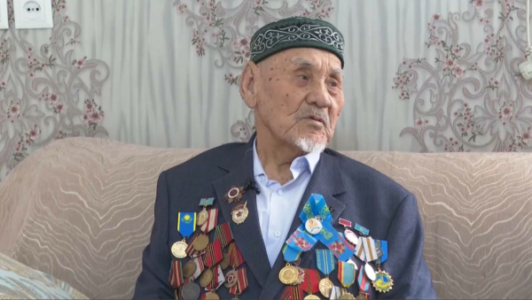 Ордабасы ауданында жалғыз соғыс ардагері тұрады