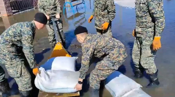 Бойцы Нацгвардии МВД эвакуируют людей и животных. LIVE