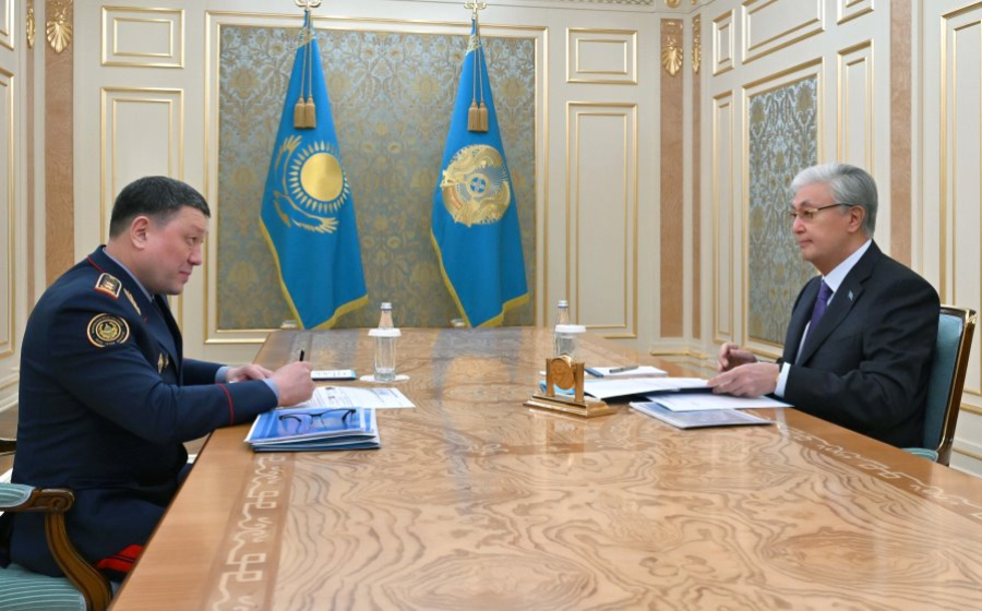 Глава государства дал ряд поручений министру внутренних дел