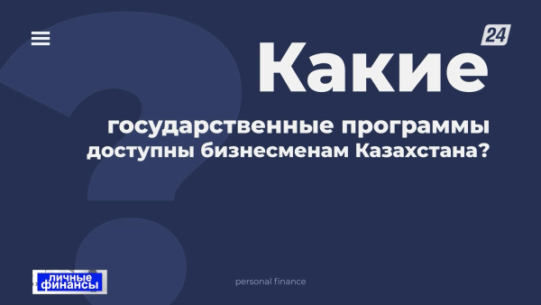 Какие государственные программы сейчас доступны для бизнесменов Казахстана? | Личные финансы