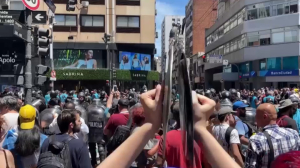 В Аргентине люди вновь вышли на протесты против реформ нового президента