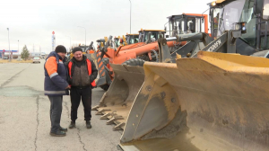 К зимнему содержанию автодорог приступили в Акмолинской области