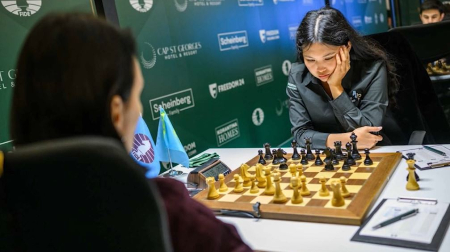 Асаубаева поднялась на 7 место в рейтинге ФИДЕ