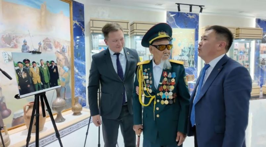 104-летнего героя войны почтили в Кызылординской области
