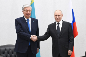 Токаев и Путин провели встречу в Казани