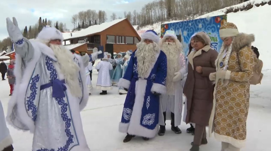 Фестиваль Дедов Морозов устроили в ВКО