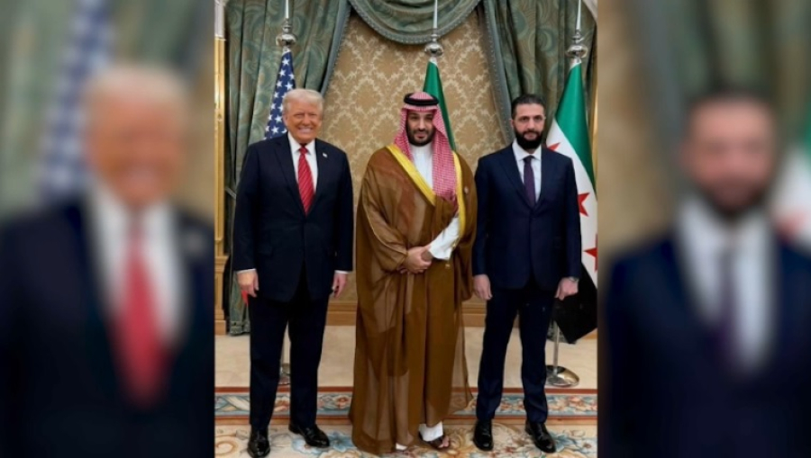 Трамп встретился с временным президентом Сирии